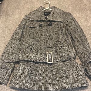 Womens pea jacket. Wool blend. Moda brand. Warm!